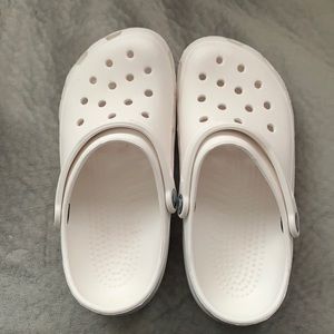 White Crocs